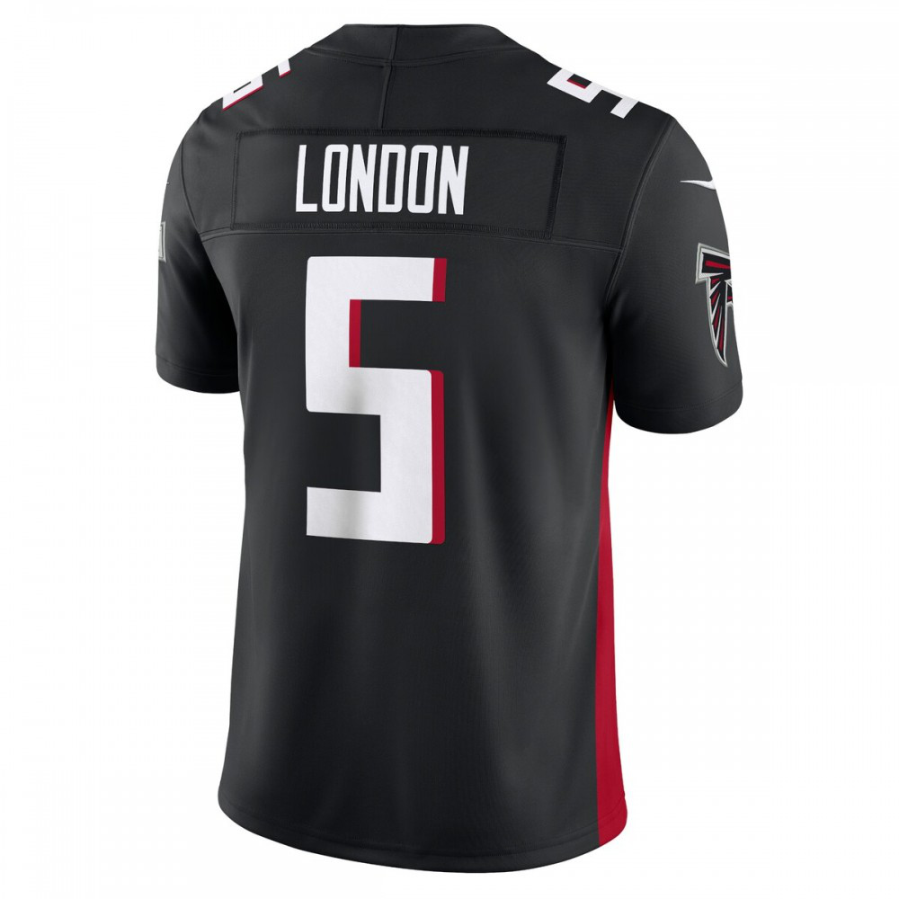 Drake London Atlanta Falcons Nike Vapor F.U.S.E. Limited Jersey - Black-GridironStore